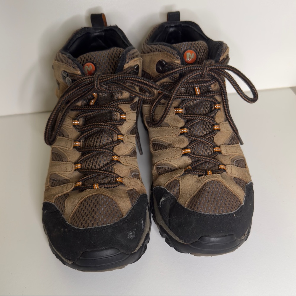 Merrell Men's Brown and Black Hiking Boots